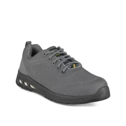 Chaussures De Sécurité GRIS Homme Motif Uni Lacets