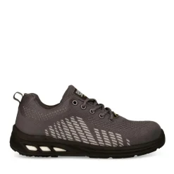 Chaussures De Sécurité GRIS Homme Motif Uni Lacets