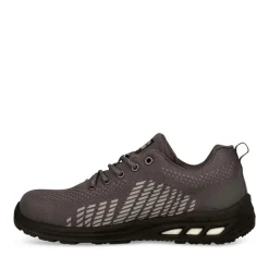Chaussures De Sécurité GRIS Femme Motif Uni Lacets