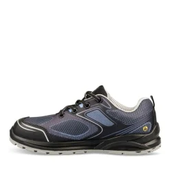 Chaussures De Sécurité GRIS Homme Motif Uni Lacets