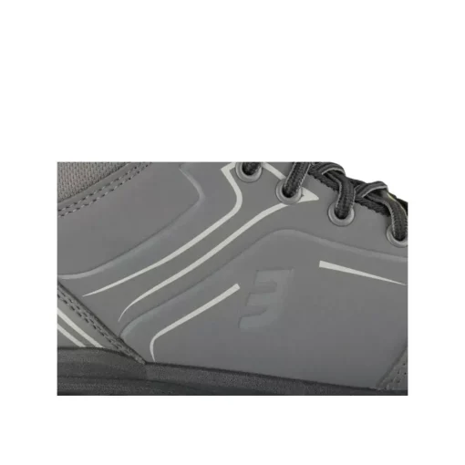 Chaussures De Sécurité GRIS Homme Motif Uni Lacets