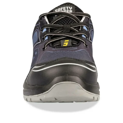 Chaussures De Sécurité GRIS Homme Motif Uni Lacets