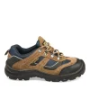 Chaussures De Sécurité MARRON Homme Motif Uni Lacets