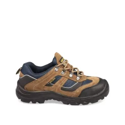 Chaussures De Sécurité MARRON Homme Motif Uni A Enfiler