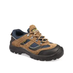 Chaussures De Sécurité MARRON Homme Motif Uni A Enfiler