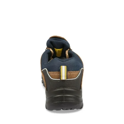 Chaussures De Sécurité MARRON Homme Motif Uni Lacets