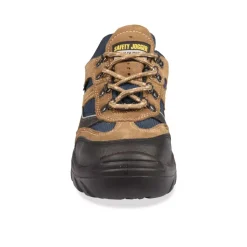 Chaussures De Sécurité MARRON Homme Motif Uni A Enfiler