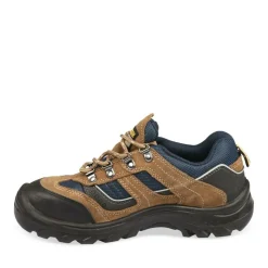Chaussures De Sécurité MARRON Homme Motif Uni Lacets