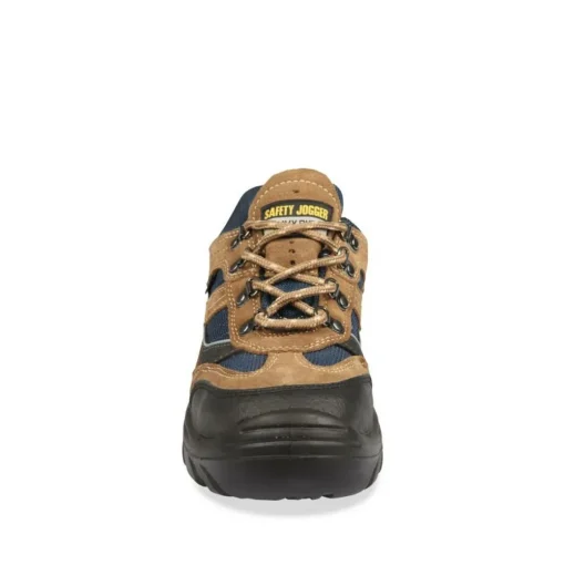 Chaussures De Sécurité MARRON Homme Motif Uni Lacets