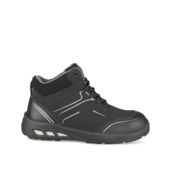 Chaussures De Sécurité NOIR Femme Motif Uni Lacets