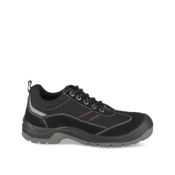 Chaussures De Sécurité NOIR Homme Motif Uni Lacets