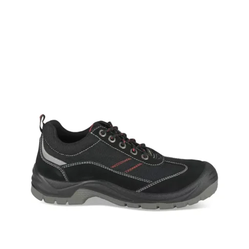 Chaussures De Sécurité NOIR Homme Motif Uni Lacets