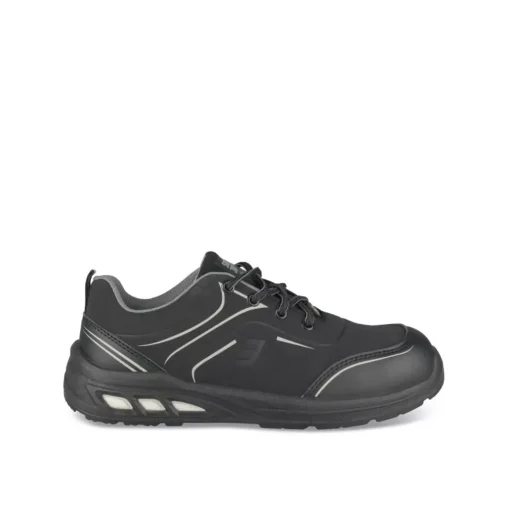 Chaussures De Sécurité NOIR Homme Motif Uni Lacets