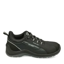 Chaussures De Sécurité NOIR Homme CUIR Motif Uni Lacets
