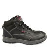 Chaussures De Sécurité NOIR Femme CUIR Motif Uni Lacets