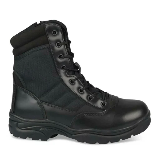 Chaussures De Sécurité NOIR Homme CUIR Motif Uni Lacets