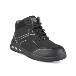 Chaussures De Sécurité NOIR Femme Motif Uni Lacets