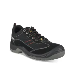 Chaussures De Sécurité NOIR Homme Motif Uni Lacets
