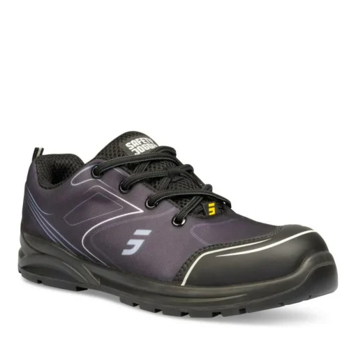 Chaussures De Sécurité NOIR Homme Motif Uni Lacets