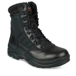 Chaussures De Sécurité NOIR Homme CUIR Motif Uni Lacets