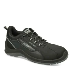 Chaussures De Sécurité NOIR Homme CUIR Motif Uni Lacets