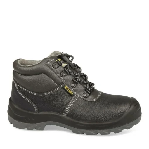 Chaussures De Sécurité NOIR Femme CUIR Motif Uni Lacets