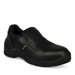 Chaussures De Sécurité NOIR Femme CUIR Motif Uni
