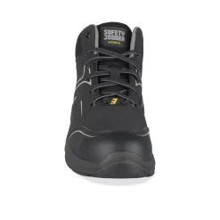 Chaussures De Sécurité NOIR Femme Motif Uni Lacets