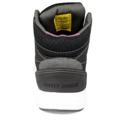 Chaussures De Sécurité NOIR Femme CUIR Motif Uni