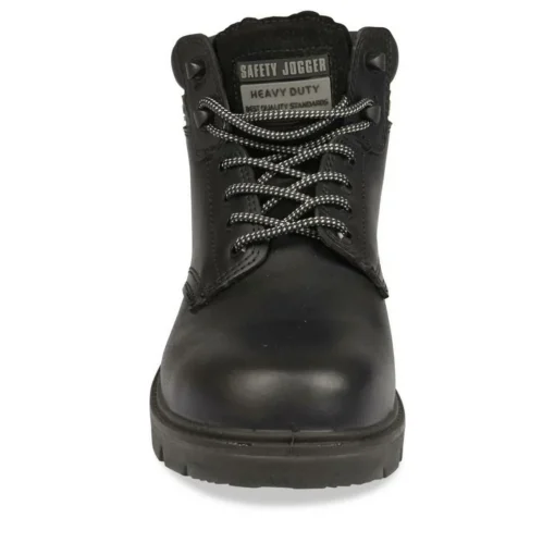 Chaussures De Sécurité NOIR Homme CUIR Motif Uni Lacets