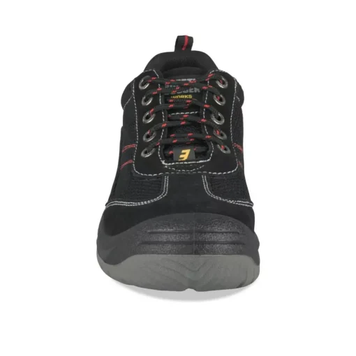Chaussures De Sécurité NOIR Homme Motif Uni Lacets