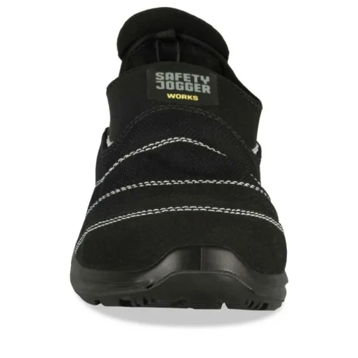 Chaussures De Sécurité NOIR Homme Motif Uni A Enfiler