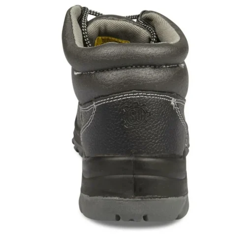 Chaussures De Sécurité NOIR Femme CUIR Motif Uni Lacets