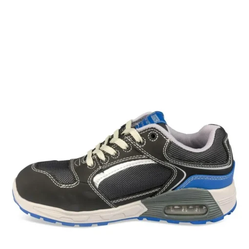 Chaussures De Sécurité NOIR Homme CUIR Motif Uni Lacets