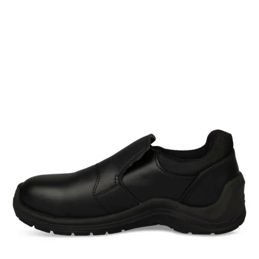 Chaussures De Sécurité NOIR Femme CUIR Motif Uni
