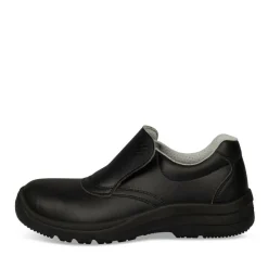 Chaussures De Sécurité NOIR Femme CUIR Elastique