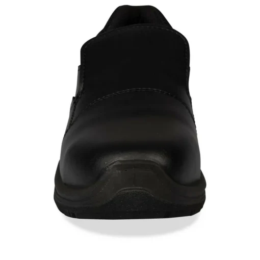 Chaussures De Sécurité NOIR Femme CUIR Motif Uni