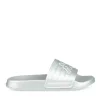 Claquettes ARGENT Femme Motif Uni