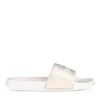 Claquettes ARGENT Femme Motif Uni