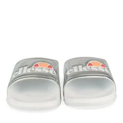 Claquettes ARGENT Femme Motif Uni A Enfiler