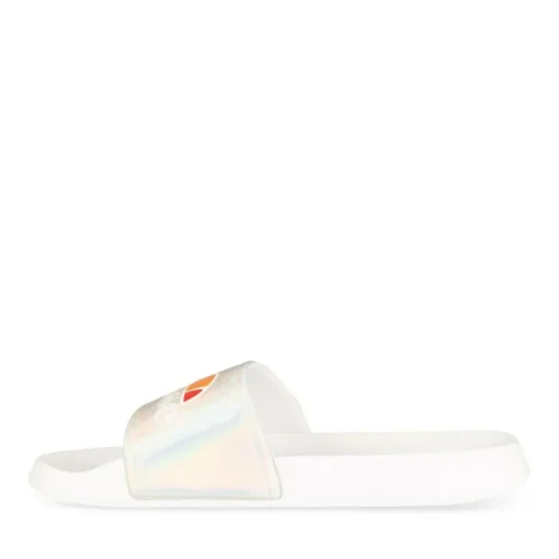 Claquettes ARGENT Femme Motif Uni