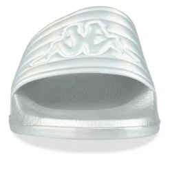 Claquettes ARGENT Femme Motif Uni