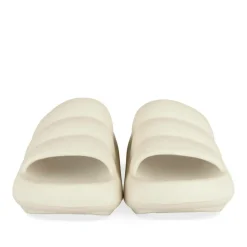 Claquettes BEIGE Femme Motif Uni A Enfiler