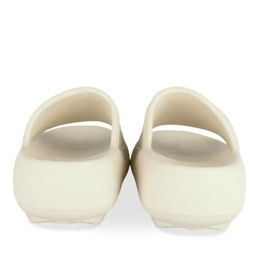 Claquettes BEIGE Femme Motif Uni A Enfiler