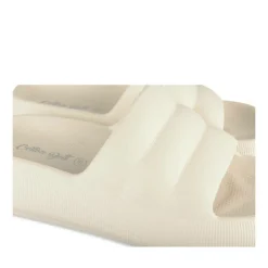 Claquettes BEIGE Femme Motif Uni A Enfiler