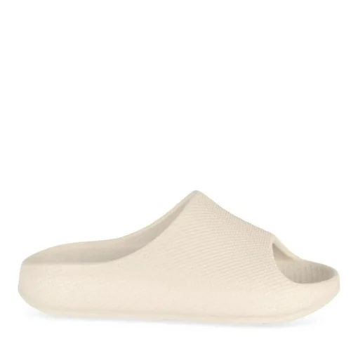 Claquettes BEIGE Fille Motif Uni A Enfiler