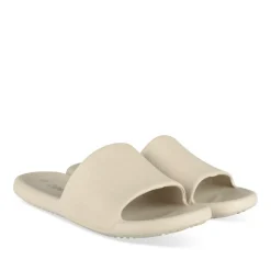 Claquettes BEIGE Homme Motif Uni A Enfiler