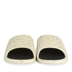 Claquettes BEIGE Homme Motif A Pois A Enfiler