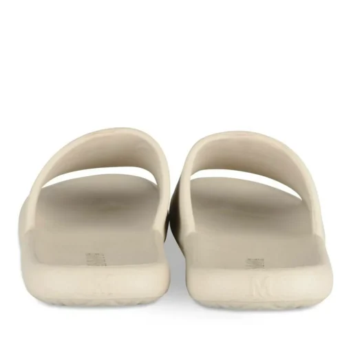 Claquettes BEIGE Homme Motif Uni A Enfiler