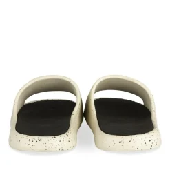 Claquettes BEIGE Homme Motif A Pois A Enfiler